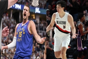 队记：虽然杨瀚森没到约基奇的高度 但两人抱怨裁判时确实很像