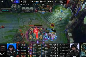 和昨天一样是边倒！TES面对100T战绩24-9血虐 昨日BLG面对100T战绩6-22溃败