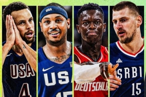 FIBA趣味互动：谁和库里&安东尼&施罗德&约基奇都做过队友