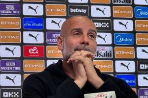 瓜迪奥拉：三冠王赛季替补席有拉波尔特+小蜘蛛 当然希望他们留下