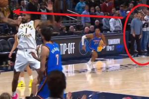 眼神也忒好了？裁判表示切特发球被抢断前戴格诺特已喊出暂停