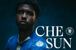 切尔西发布对阵桑德兰海报：安德烈-桑托斯单人出镜