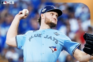 MLB世界大赛第五场，蓝鸟战胜道奇拿下天王山之战