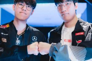 谁能赢下野区对决？LOL官方晒Tarzan和Oner赛前碰拳照