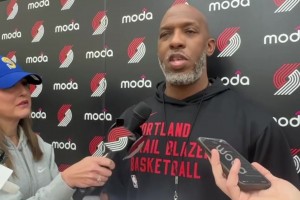 比卢普斯谈杨瀚森：他上半场有点挣扎，但突然就爆发，像火箭一样起飞