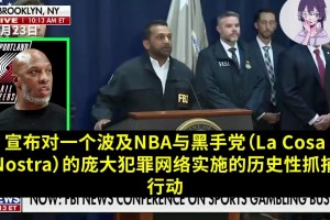 具有历史意义！FBI局长宣布破获黑手党案件，抓捕比卢普斯等人！
