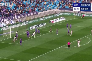 谢维军超级巨大失误！西普里安破门！亚泰1-0领先津门虎