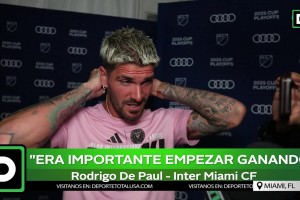 德保罗：很开心能和梅西一起踢球，我还能近距离欣赏梅西的比赛！