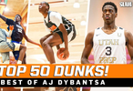 状元大热AJ-迪班萨高中时期的50打扣篮！感受一下他的身体素质！