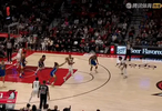 杨瀚森末节登场贡献扣篮封盖