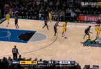 克内克特关键抛投助湖人领先，7中5砍11分