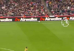 这是阿森纳整个10月唯一一次在英超被射正